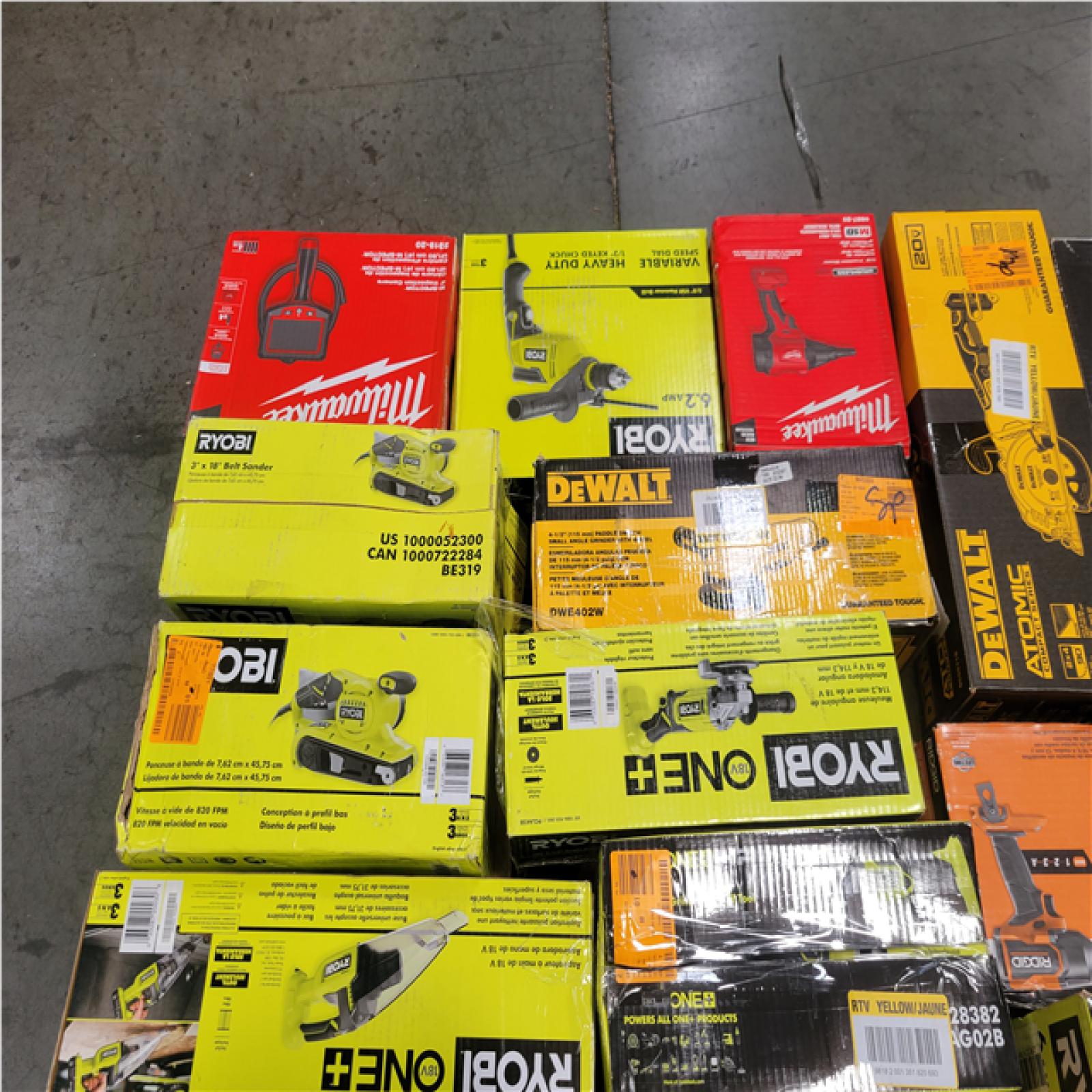 CALIFORNIA AS-IS TOOL PALLET