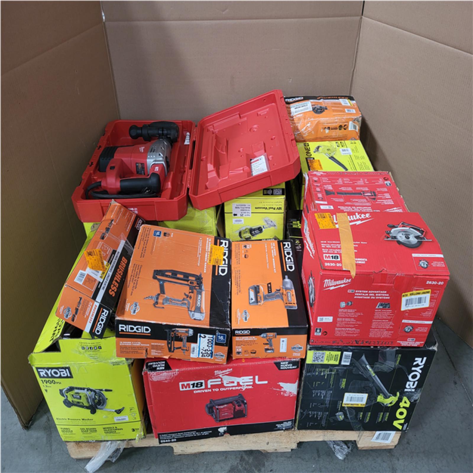 CALIFORNIA AS-IS TOOL PALLET