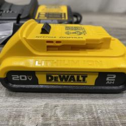 AS-IS DEWALT Atomic 20V Lithium-Ion Cordless Compact 1/2 in. Drill/Driver Kit