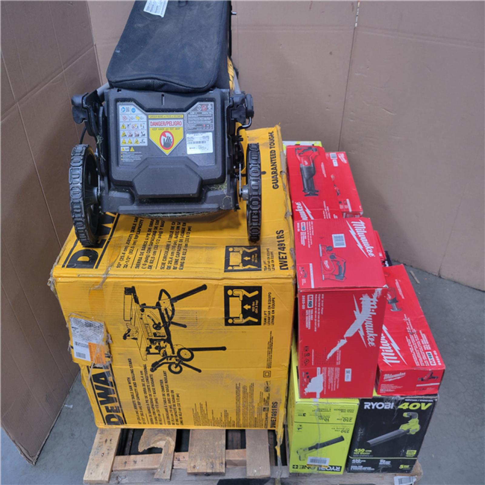 CALIFORNIA AS-IS TOOL PALLET