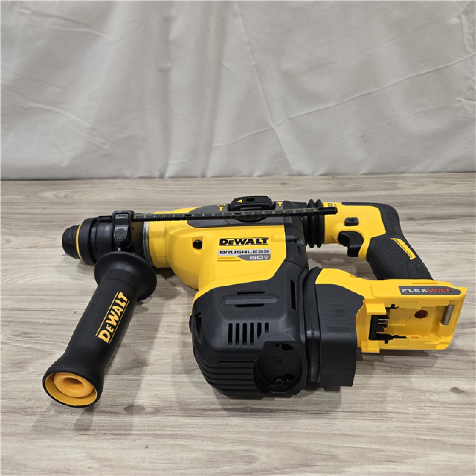 AS-IS FLEXVOLT 60V MAX Cordless 1-1/4 in. SDS Plus Rotary Hammer (Tool Only)