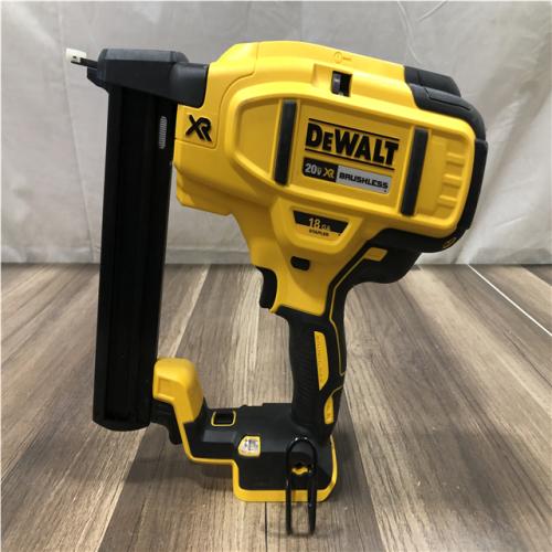 AS-IS DEWALT Cordless 18-Gauge Narrow Crown Stapler (Tool Only)