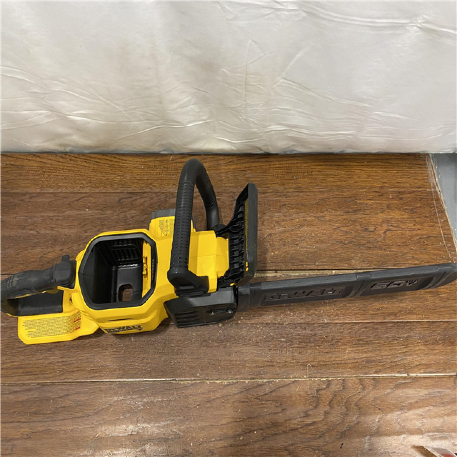 AS-IS DEWALT DCCS672B FLEXVOLT 60V MAX Brushless Cordless 18 Chainsaw (Tool Only)