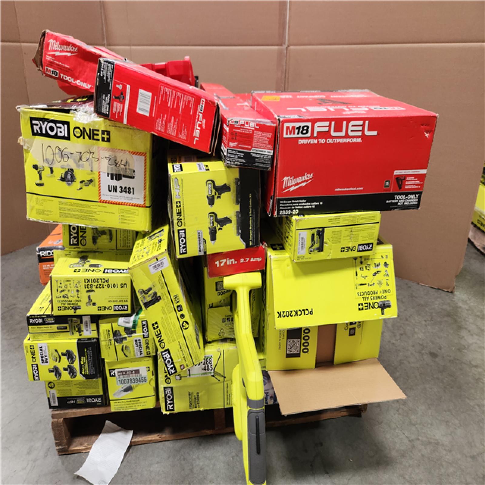 CALIFORNIA AS-IS TOOL PALLET