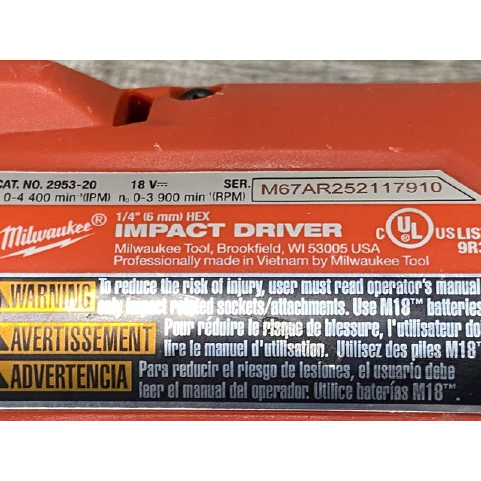 AS-IS Milwaukee FUEL 18V Lithium-Ion Brushless Cordless Hammer Drill and Impact Driver Combo Kit