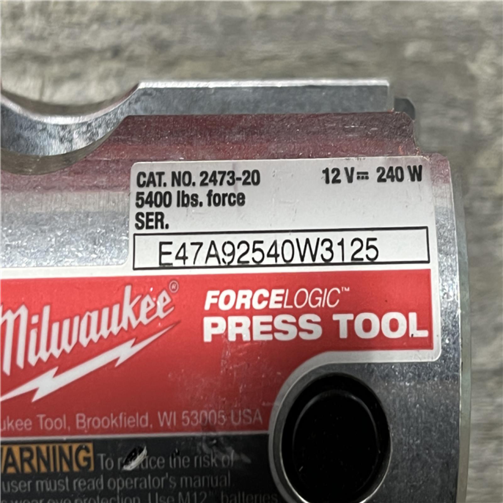 AS-IS Milwaukee 12-Volt Lithium-Ion Force Logic Cordless Press Tool Kit