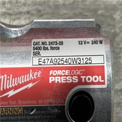 AS-IS Milwaukee 12-Volt Lithium-Ion Force Logic Cordless Press Tool Kit