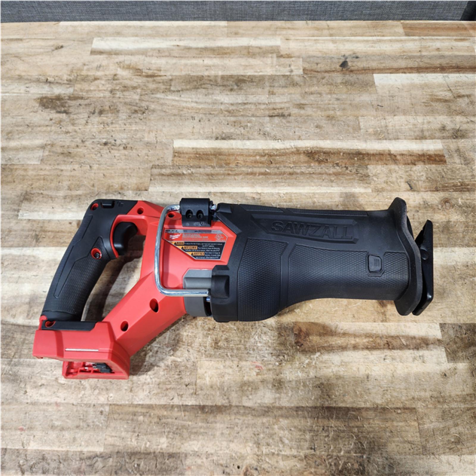 Houston Location AS-IS Milwaukee FUEL GEN-2 18V Lithium-Ion Brushless Cordless SAWZALL Reciprocating Saw (Tool-Only)