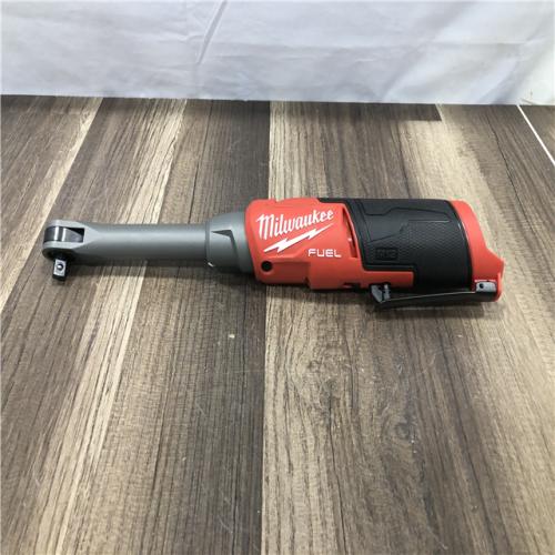 AS-IS Milwaukee  FUEL 12V Lithium-Ion Brushless Cordless 3/8 in. Extended Reach High Speed Ratchet (Tool Only)