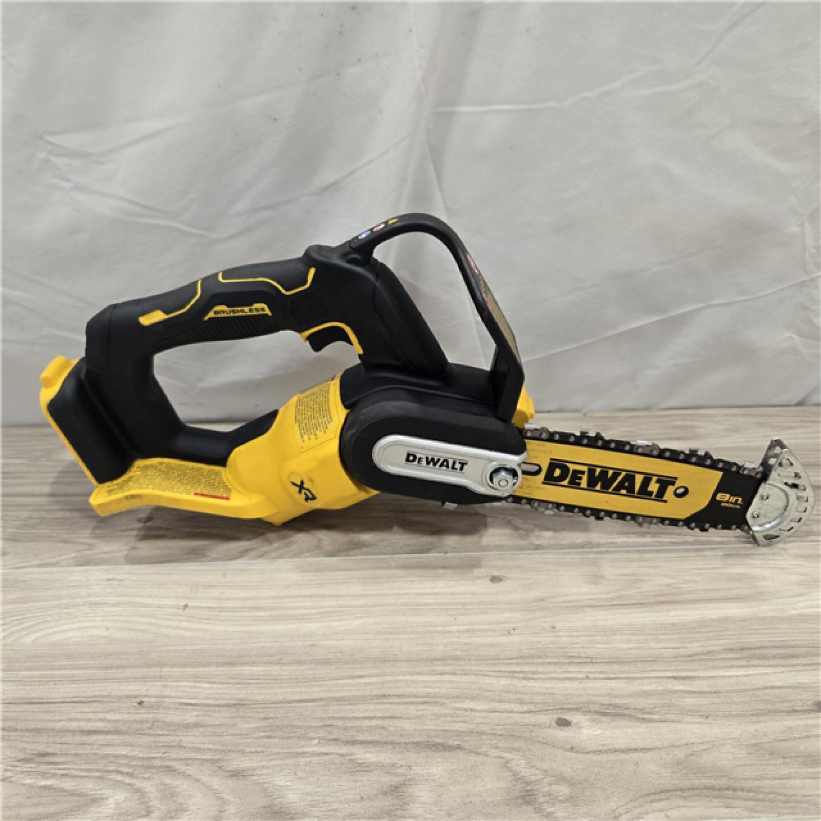 AS-IS DeWalt 20V MAX 8 in. Cordless Pruning Chainsaw (Tool Only)