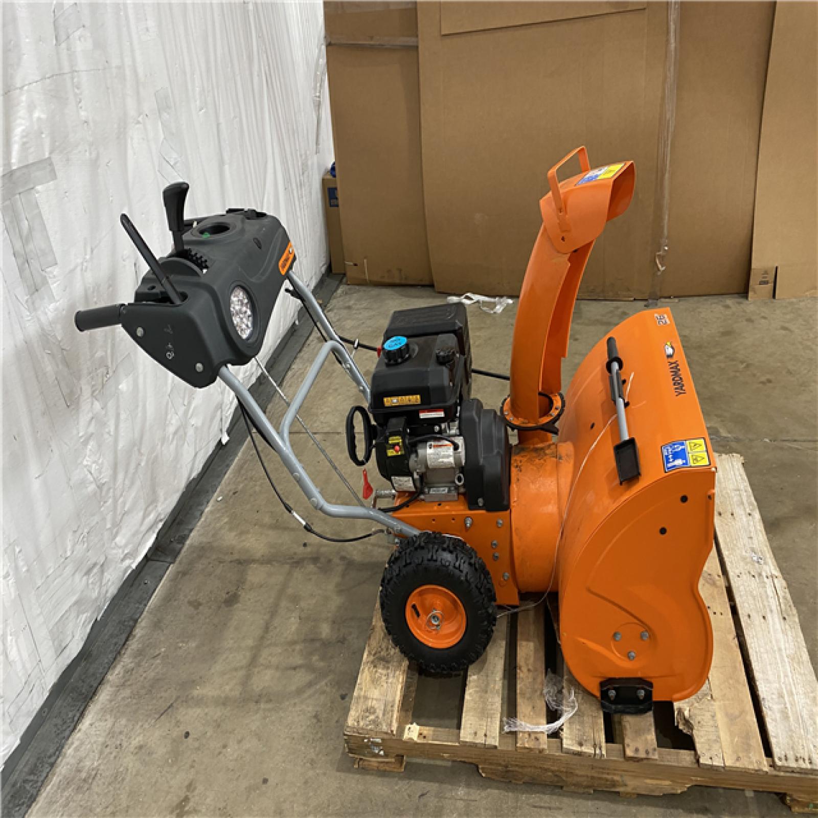Houston Location AS IS - Yardmax 26 Snow Blower