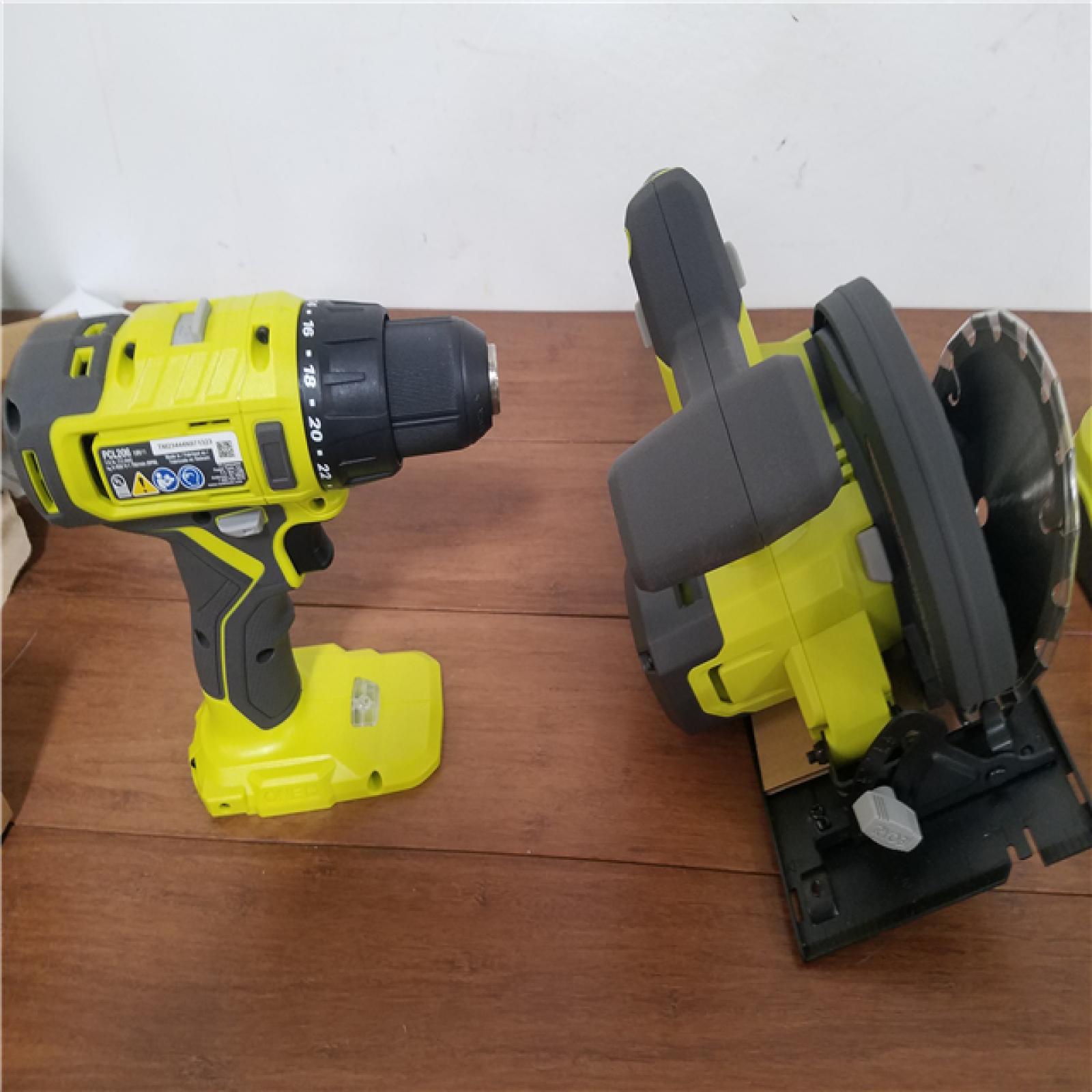 CALIFORNIA NEW RYOBI ONE+18V 2 TOOL COMBO KIT
