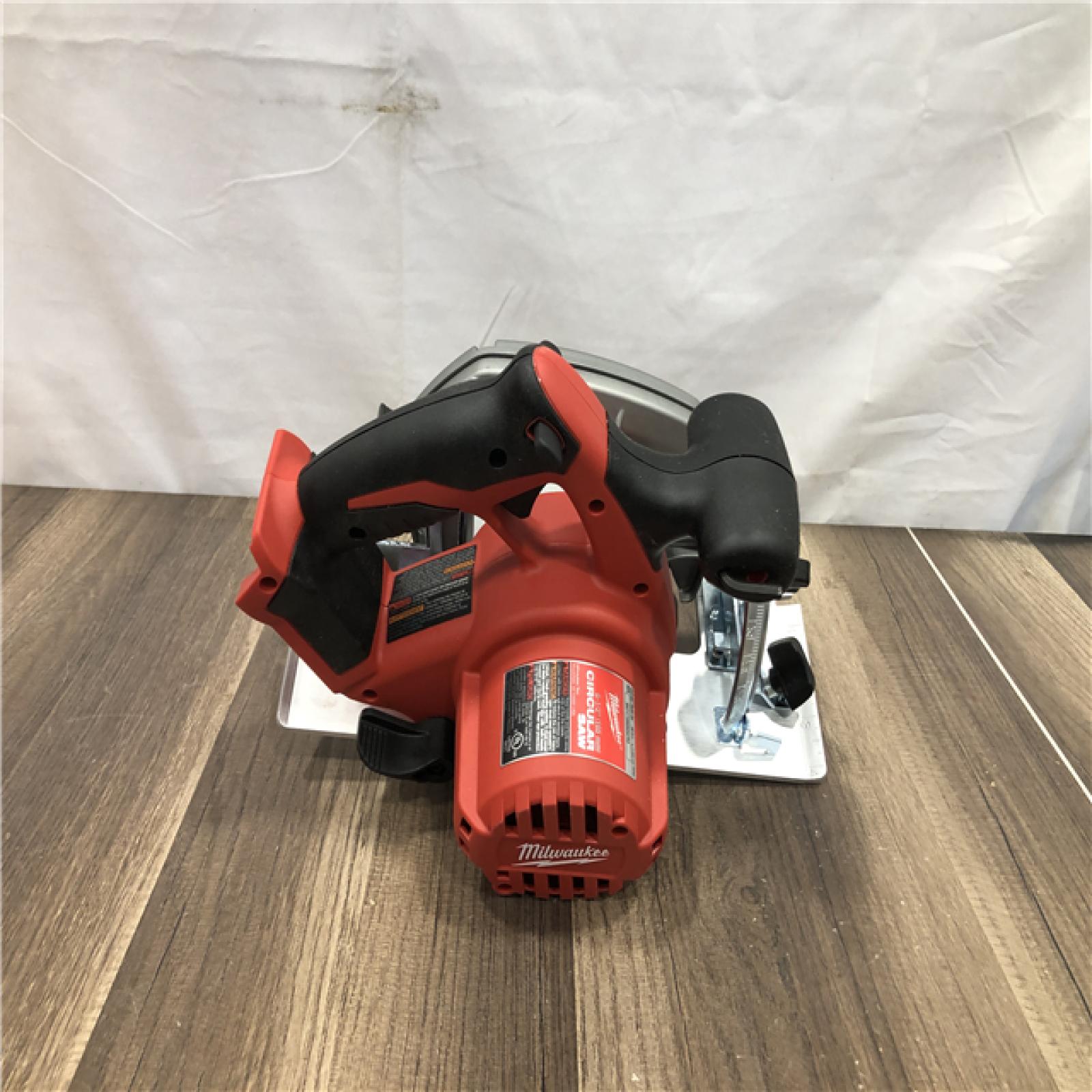 AS-IS Milwaukee 18V Lithium-Ion Cordless 6-1/2 in. Circular Saw (Tool-Only)