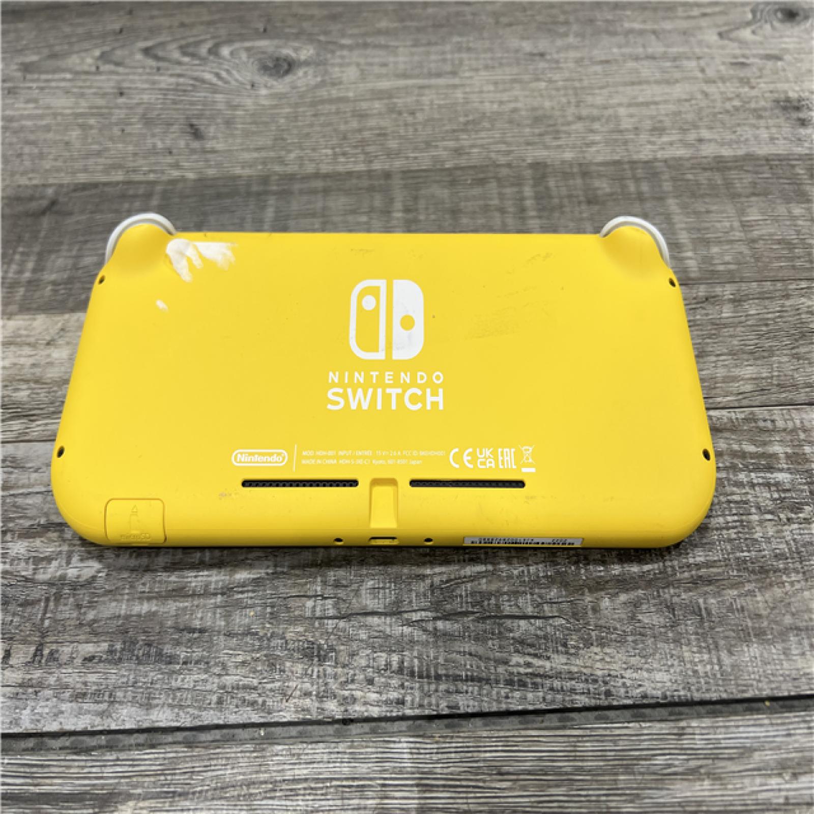 AS-IS Nintendo Switch Lite Handheld Console - Yellow