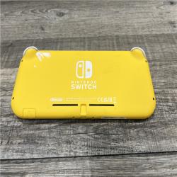 AS-IS Nintendo Switch Lite Handheld Console - Yellow