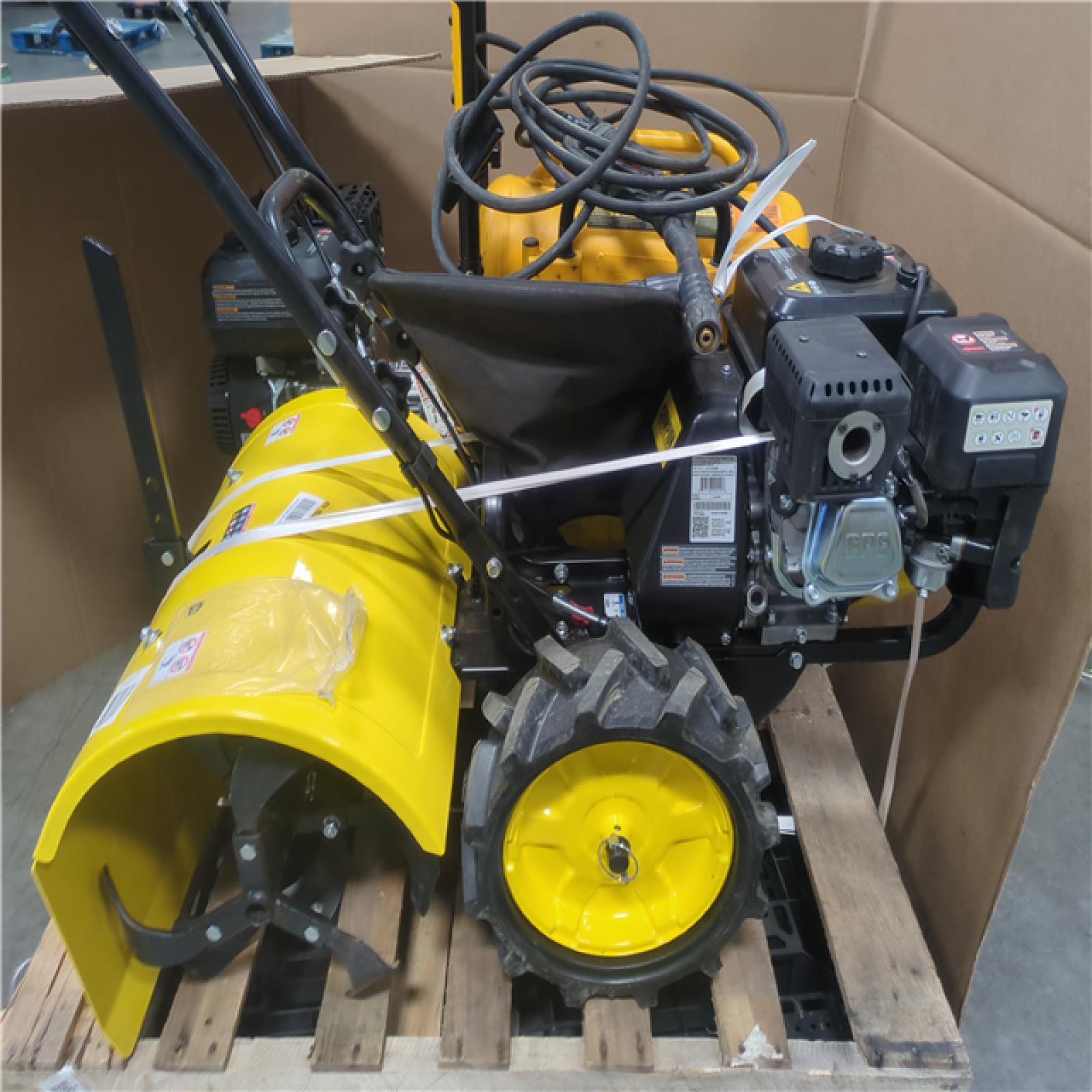 CALIFORNIA AS-IS OUTDOOR POWER EQUIPMENT