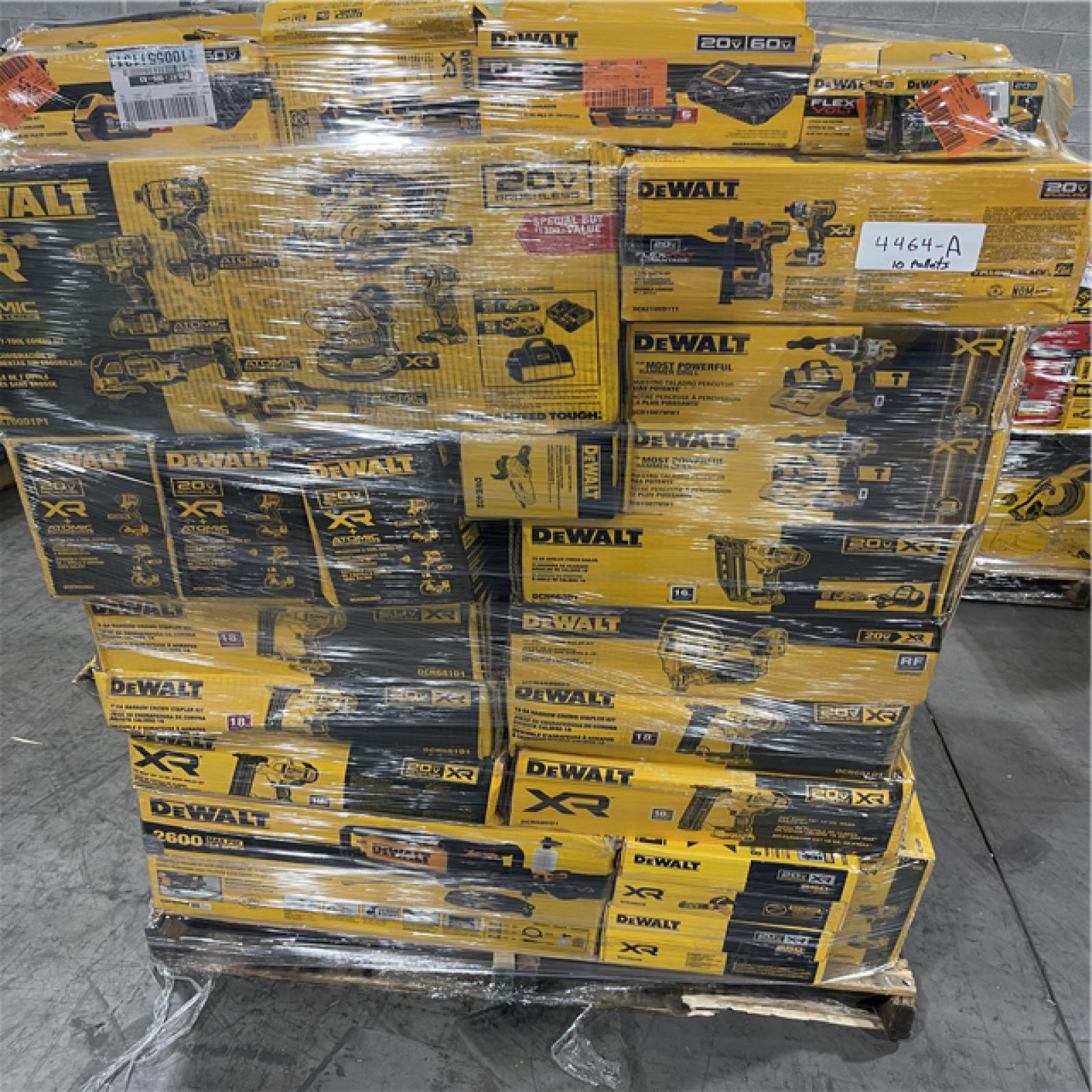 Pittston Location As-Is Power Tools Partial Truckload (10 pallets) 4464-A