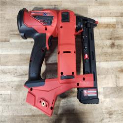 HOUSTON LOCATION - AS-IS Milwaukee FUEL 18-Volt Lithium-Ion Brushless Cordless 18-Gauge 1/4 in. Narrow Crown Stapler (Tool-Only)