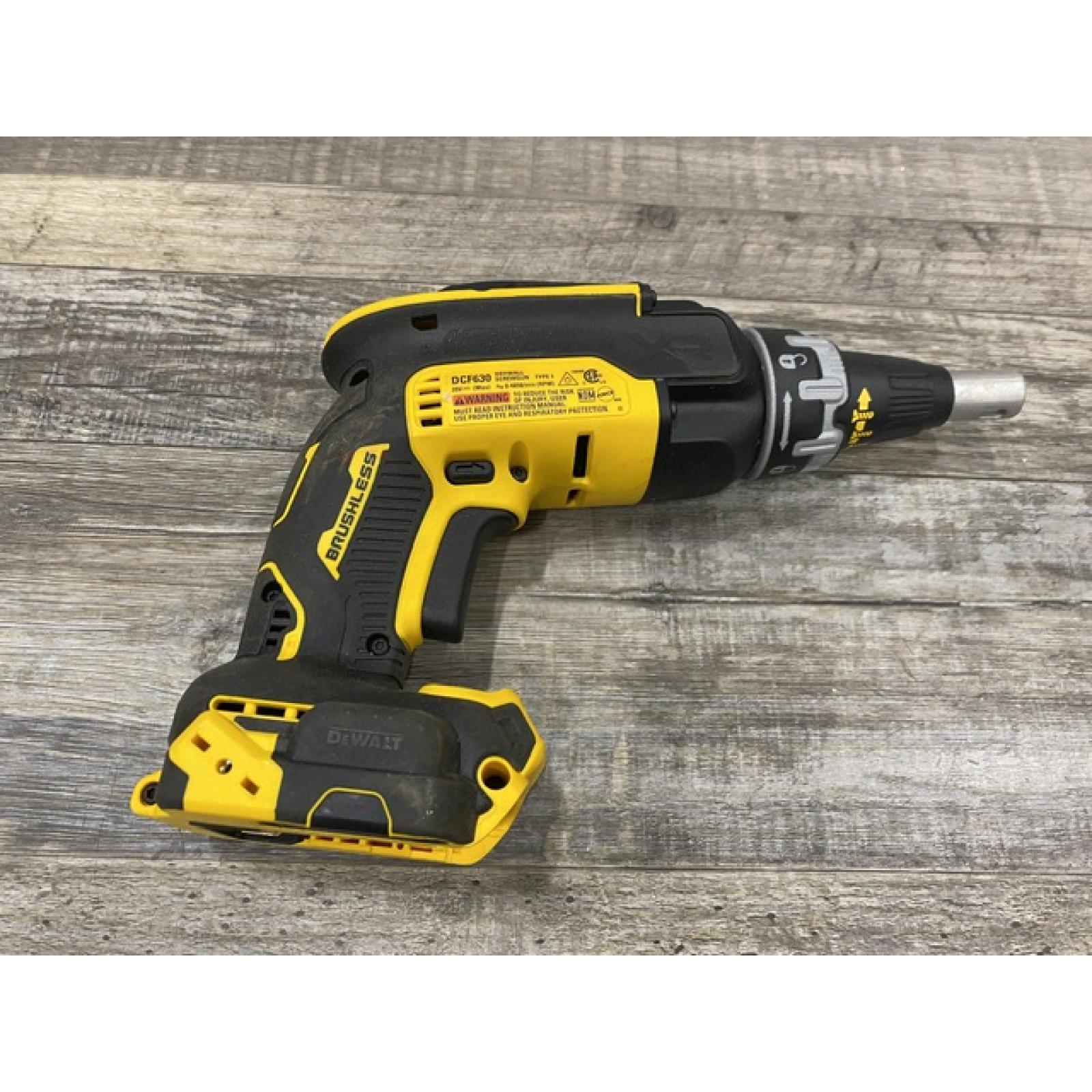 AS-IS DEWALT XR 20V MAX Lithium-Ion Cordless Brushless Screw Gun (Tool Only)