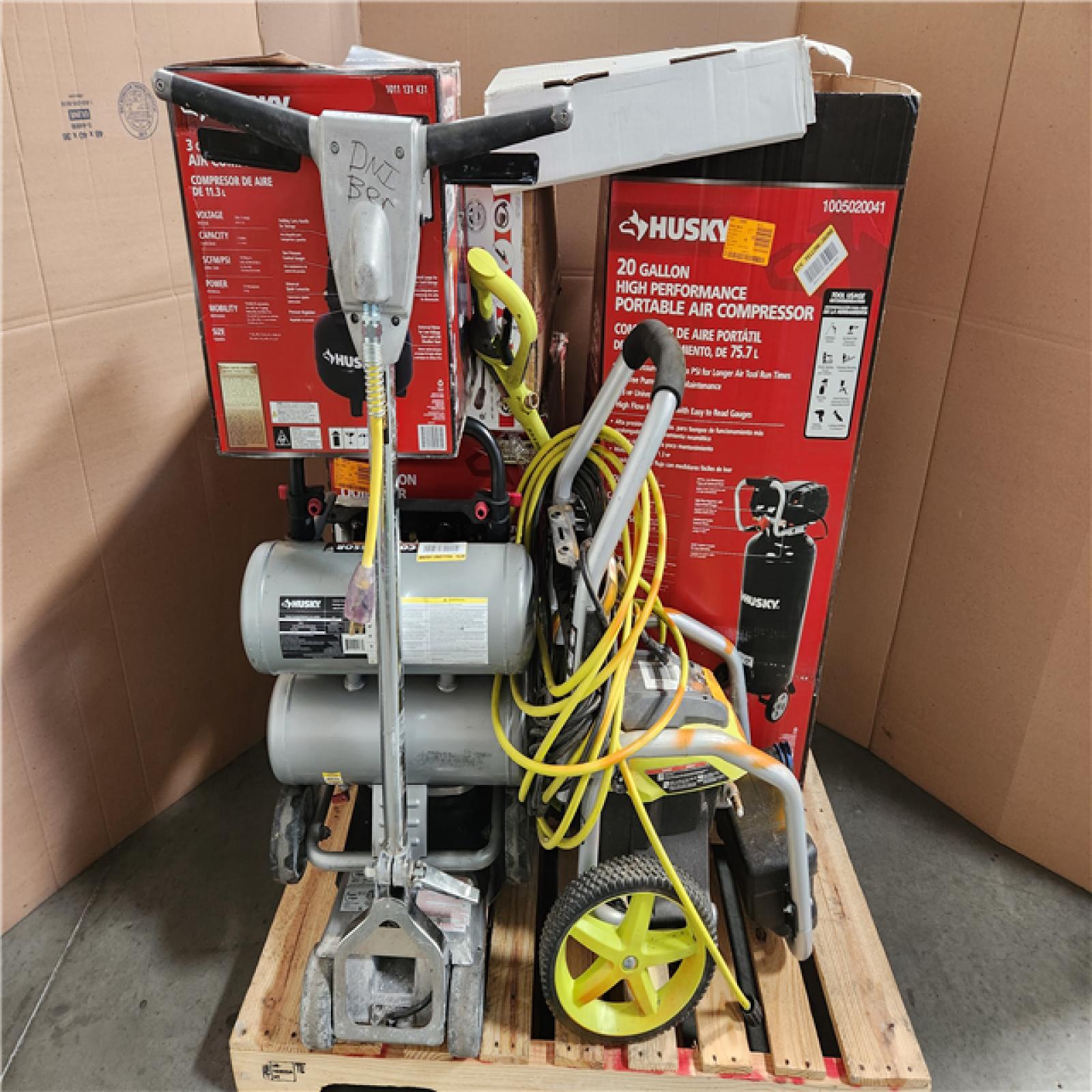 California As-Is Outdoor Power Equipment