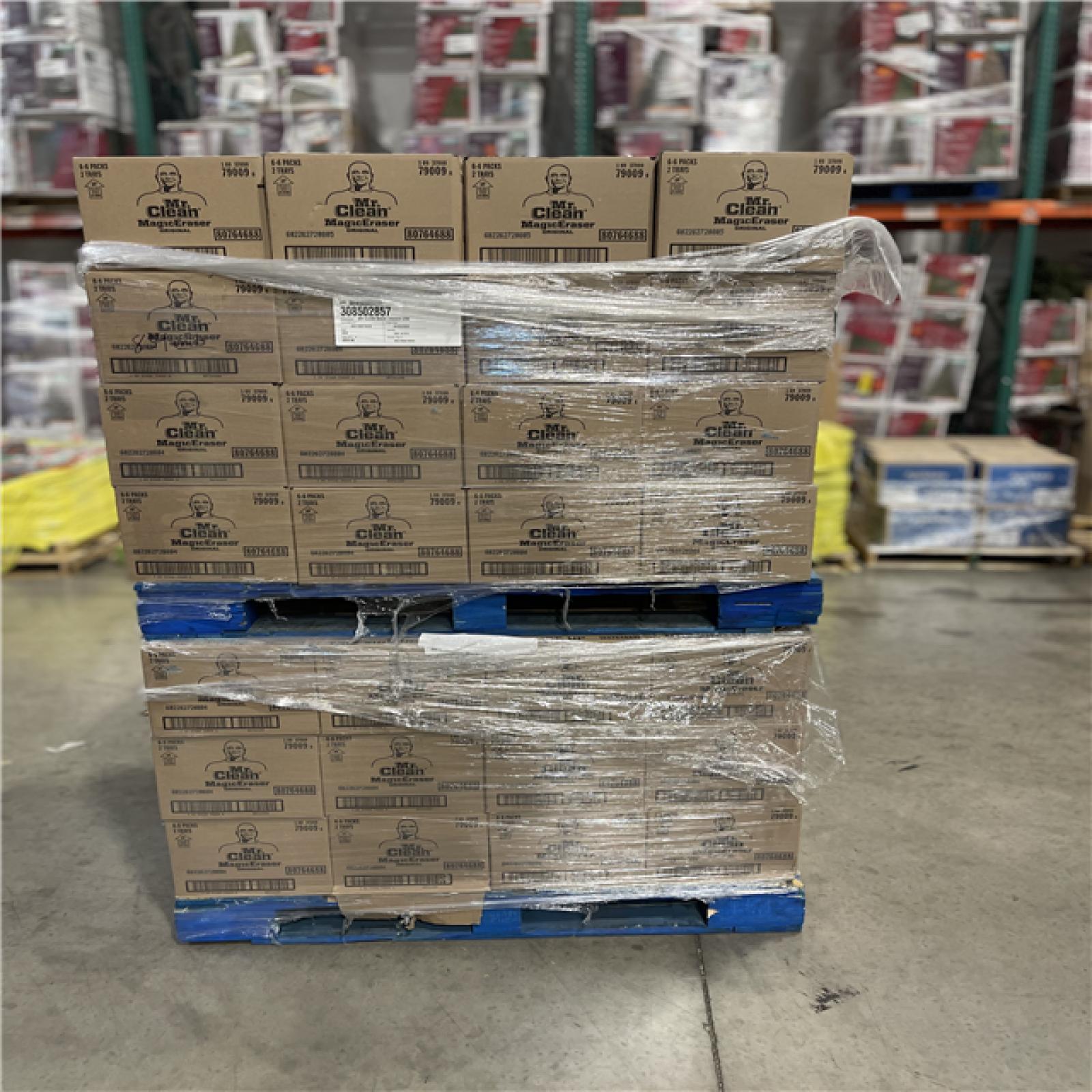 DALLAS LOCATION- NEW!- Mr. Clean Magic Eraser PALLET (834 UNITS)