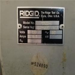 CALIFORNIA AS-IS RIDGID PIPE THREADER