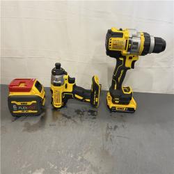 AS-IS - DEWALT 20V MAX Cordless Brushless Hammer Drill/Driver 2 Tool Combo Kit