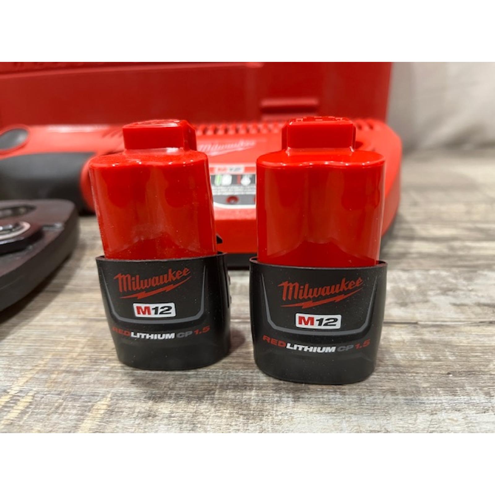 AS-IS Milwaukee 12-Volt Lithium-Ion Force Logic Cordless Press Tool Kit