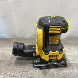 AS-IS DEWALT 20V MAX XR Brushless Cordless 1/4 Sheet Variable Speed Sander (Tool Only)