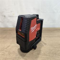 AS-IS Milwaukee 100 ft. REDLITHIUM USB Green Rechargeable Cross Line Laser Level