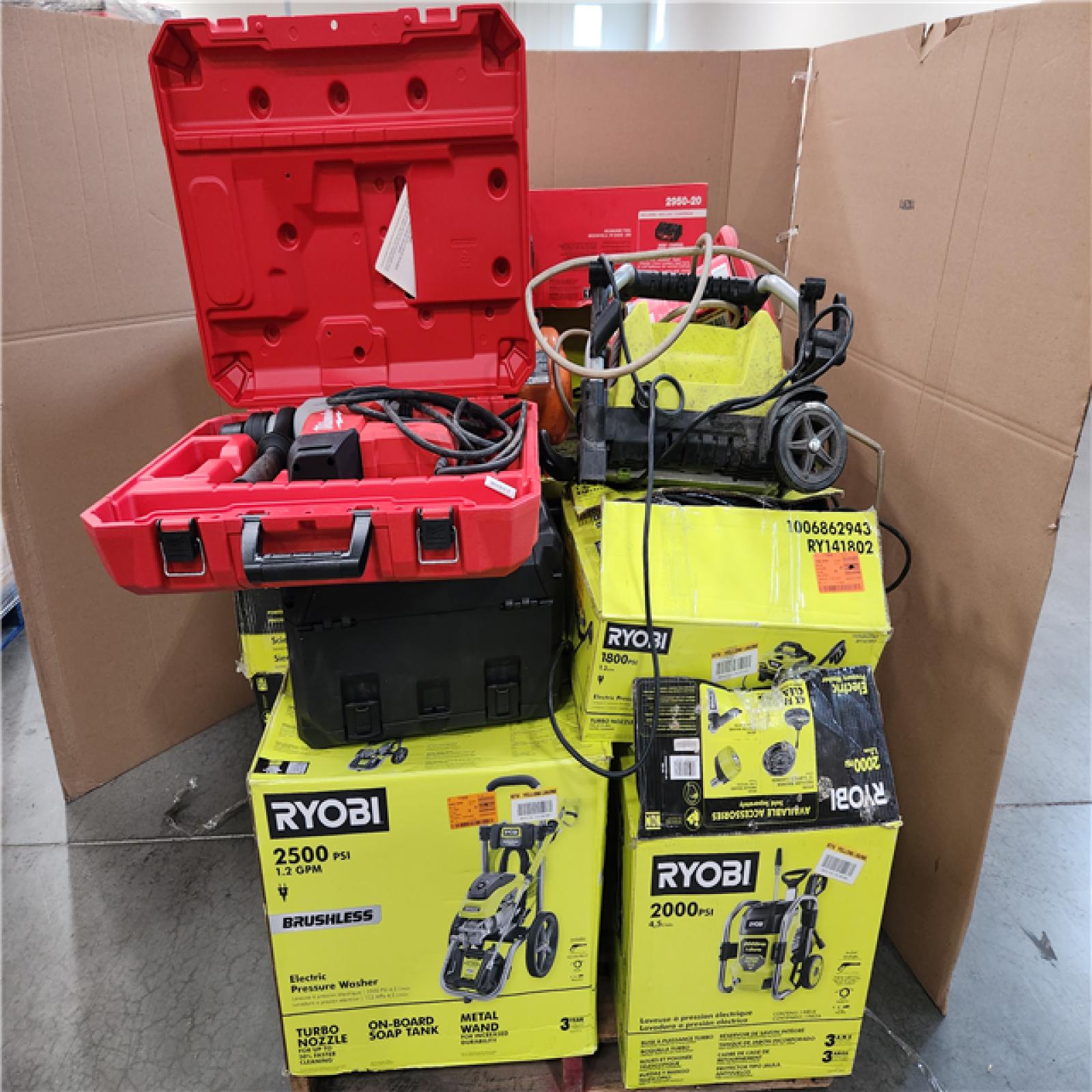 CALIFORNIA AS-IS TOOL PALLET