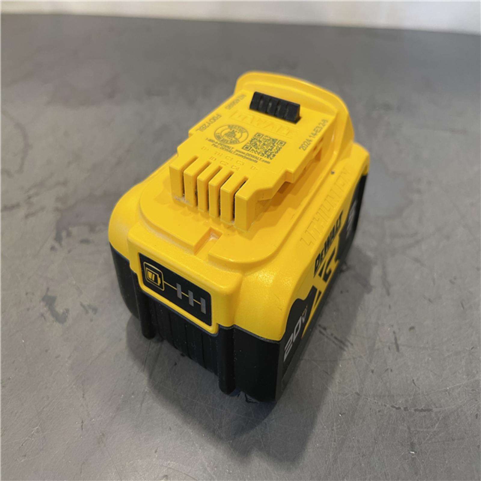 AS-IS - DEWALT 20-Volt Maximum XR 5.0 Ah Battery Pack and Charger