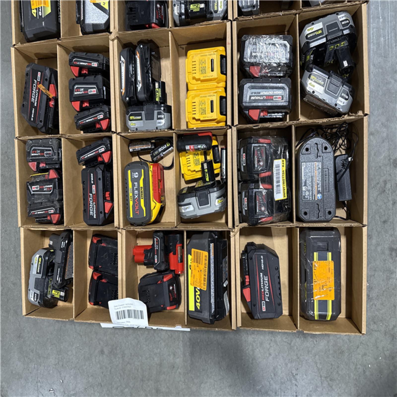 California AS-IS Battery Pallet
