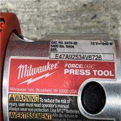 AS-IS Milwaukee 12-Volt Lithium-Ion Force Logic Cordless Press Tool Kit