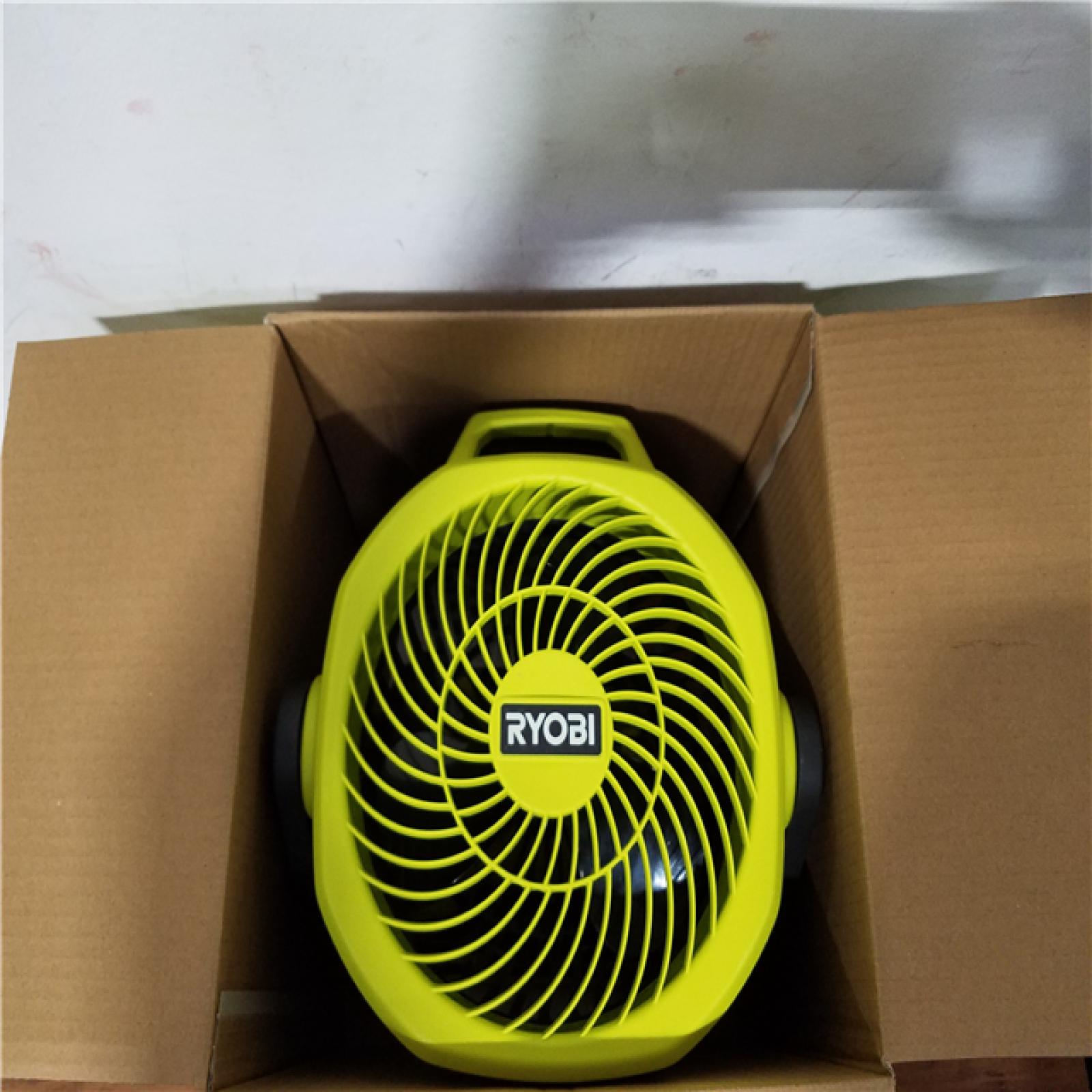 California NEW Ryobi Plus+ 18V Hybrid 7.5 Fan (Tool Only)