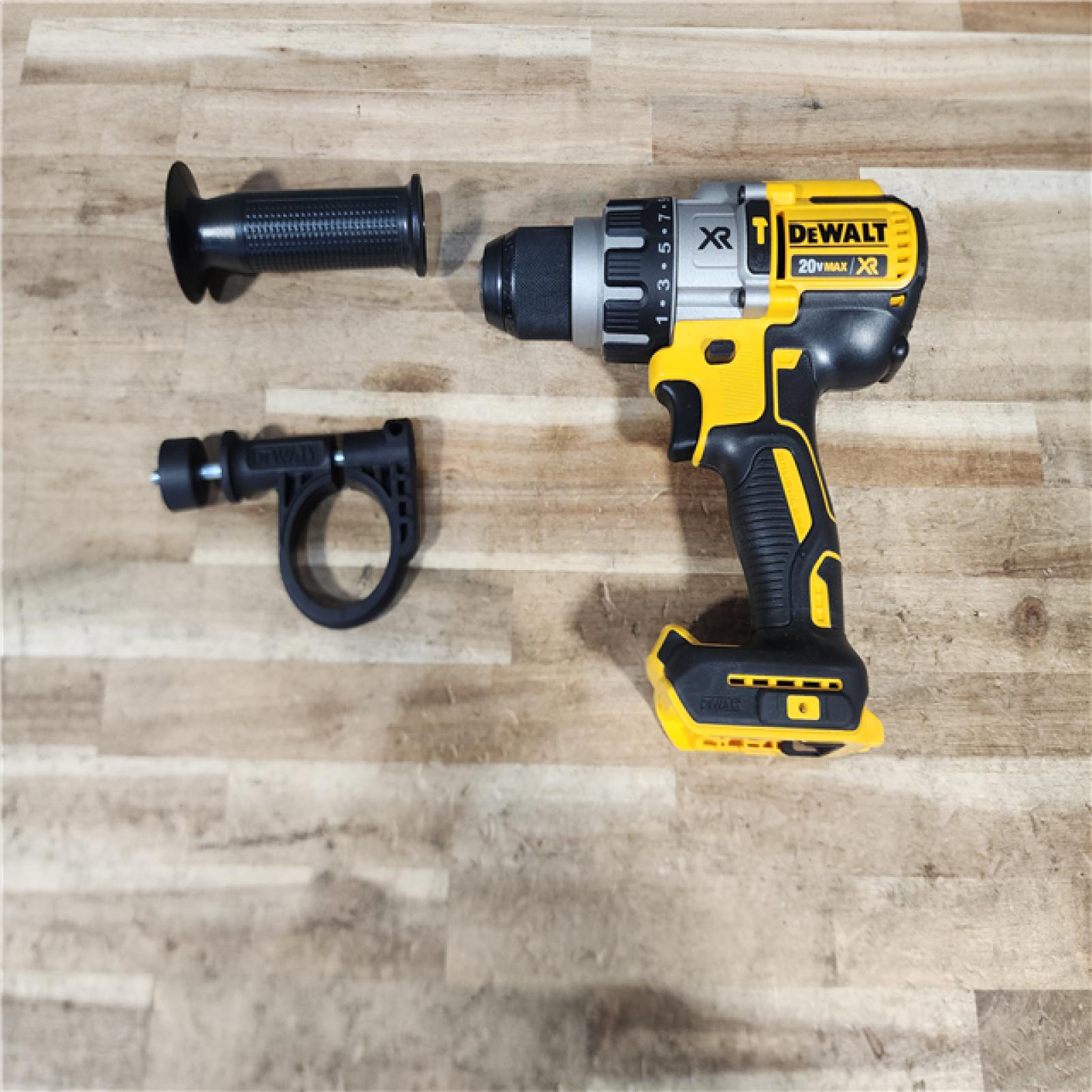 HOUSTON LOCATION - AS - IS DEWALT 20V MAX XR Cordless Brushless 3-Speed 1/2 in. Hammer Drill (Tool Only)