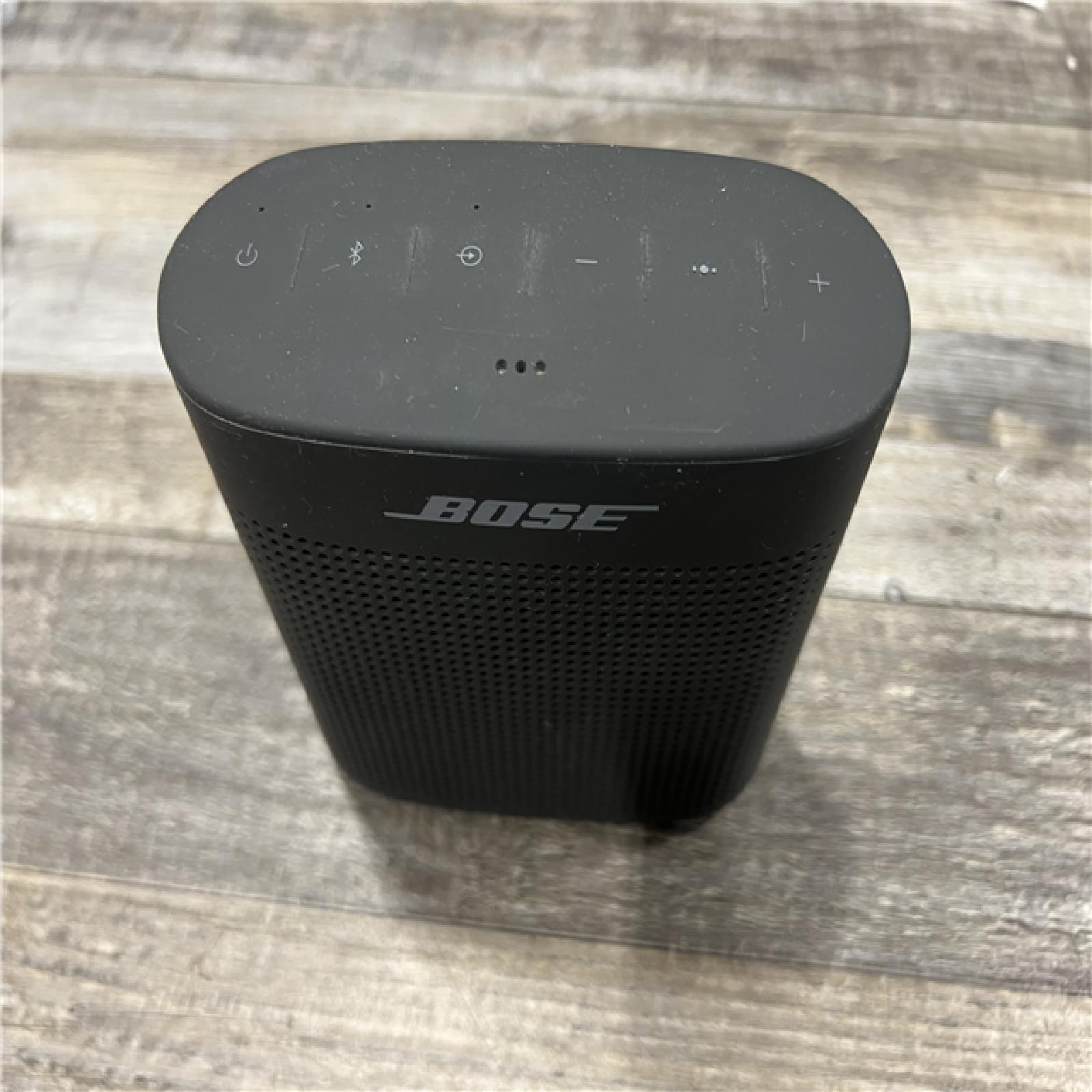 AS-IS Bose SoundLink Color II: Portable Bluetooth, Wireless Speaker with Microphone-BLACK