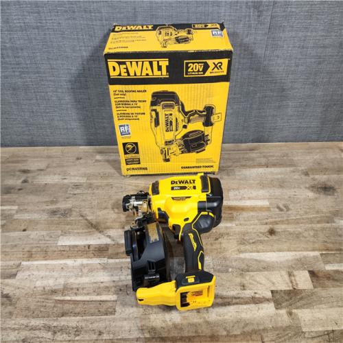 HOUSTON LOCATION - AS-IS DEWALT 20V MAX 15-Degree Electric Cordless Roofing Nailer (Tool Only)