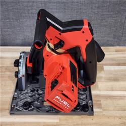 HOUSTON LOCATION - AS-IS (APPEARS LIKE NEW) Milwaukee  FUEL 18V Lithium-Ion Cordless Brushless 6-1/2 in. Plunge Cut Track Saw (Tool-Only)