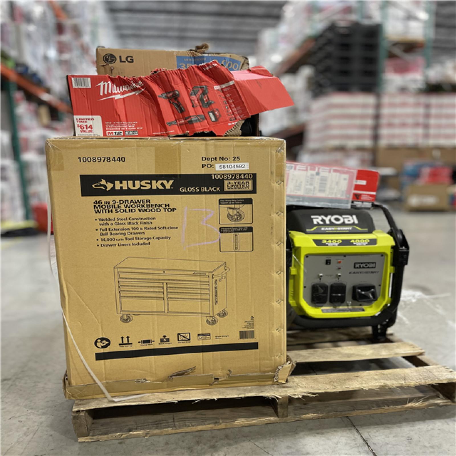 DALLAS LOCATION - AS-IS HOME IMPROVEMENT PALLET