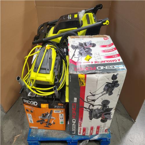 CALIFORNIA AS-IS OUTDOOR POWER EQUIPMENT