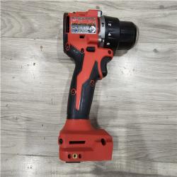 AS-IS Milwaukee 18V Lithium-Ion Brushless Cordless 1/2 in. Compact Hammer Drill/Driver Kit