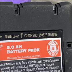 AS-IS Milwaukee FUEL 18V Lithium-Ion Brushless Cordless Hammer Drill and Impact Driver Combo Kit