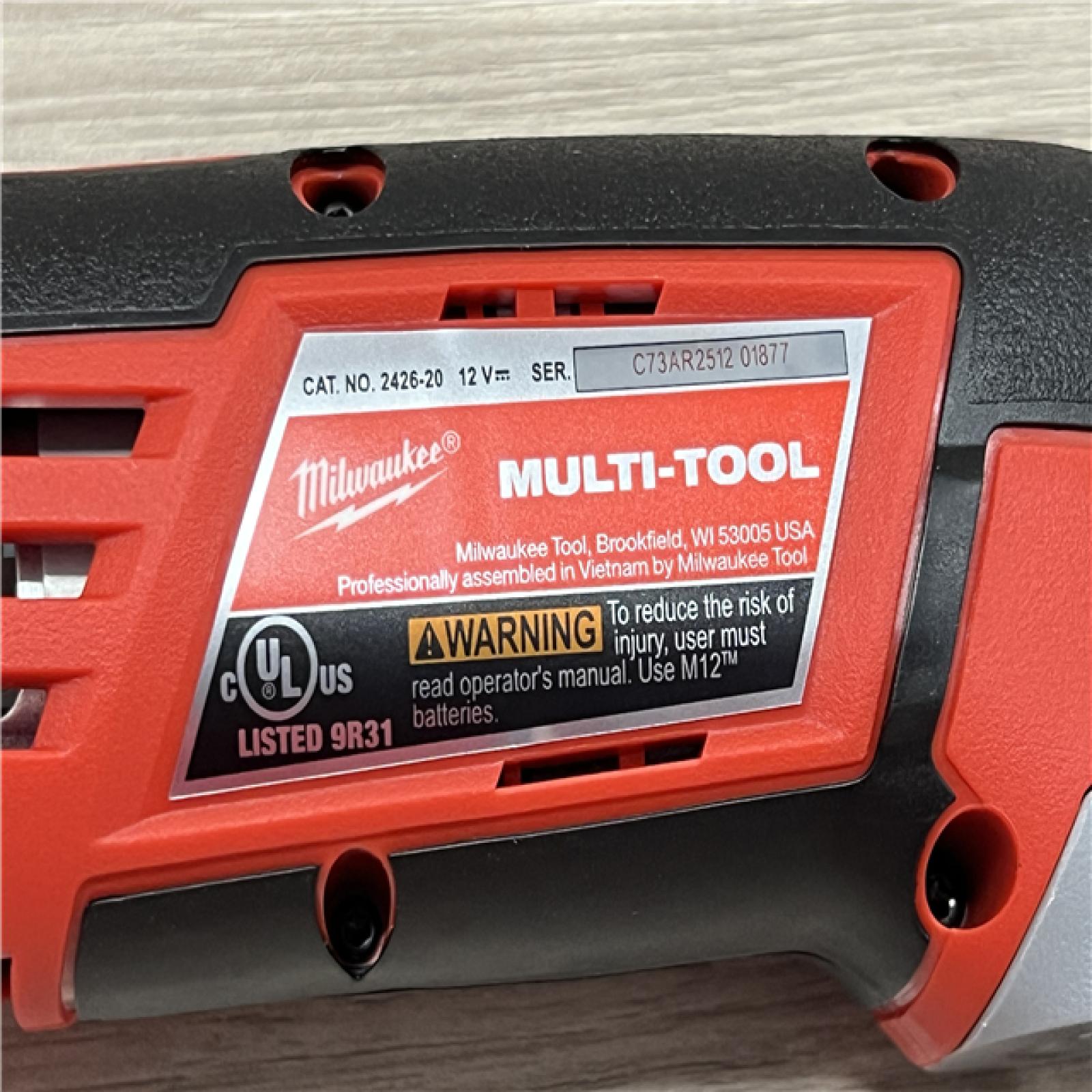 AS-IS Milwaukee M12 Cordless Multi-Tool