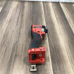 AS-IS Milwaukee FUEL 18V Lithium-Ion Brushless Cordless 1/4 in. Hex Impact Driver (Tool-Only)