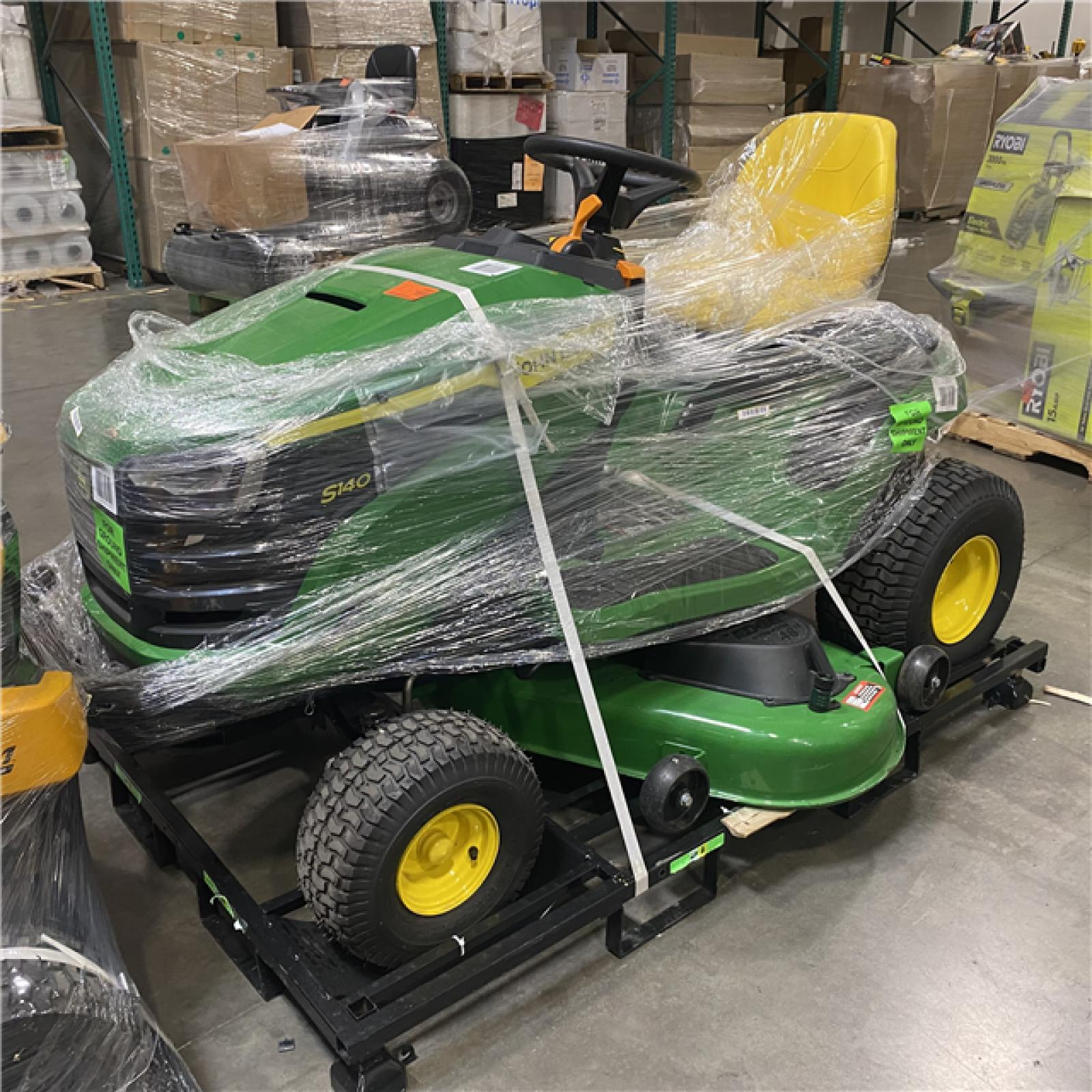 Dallas Location - As-Is John Deere S140 48-in 22 -HP V-twin Gas Lawn tractor