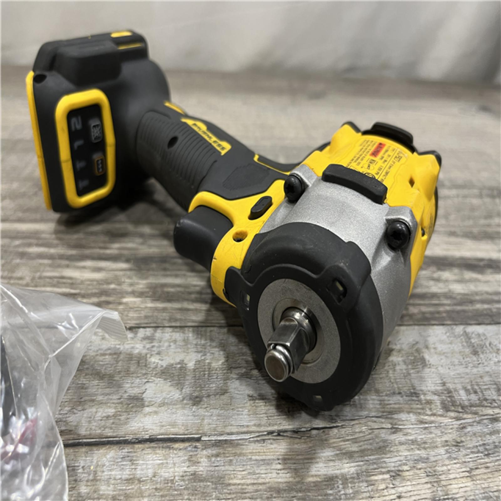 AS-IS DEWALT ATOMIC 20V MAX Cordless Brushless 3/8 in.Variable Speed Impact Wrench (Tool Only)