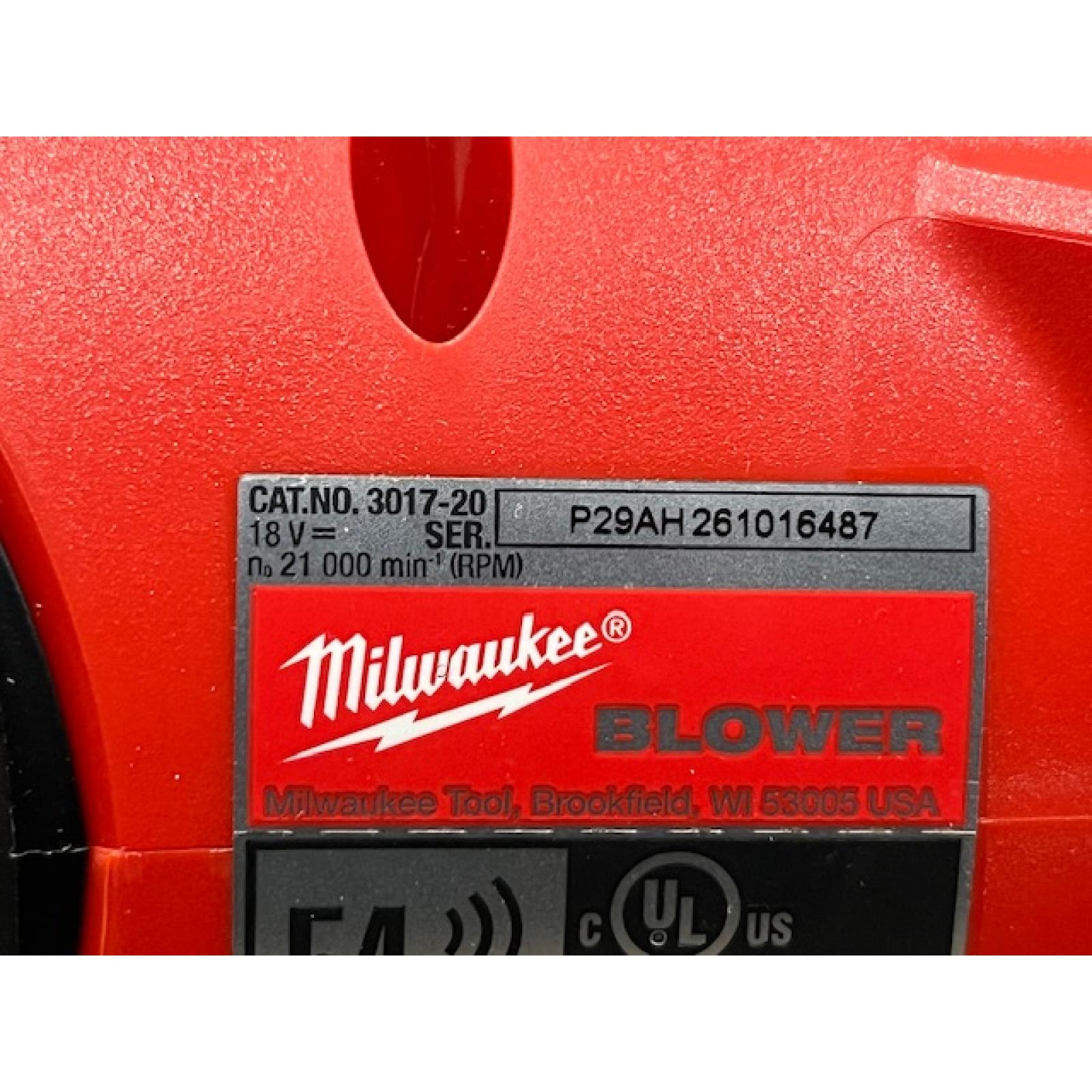 AS-IS Milwaukee FUEL 120 MPH 500 CFM 18V Lithium-Ion Brushless Cordless Handheld Blower (Tool-Only)
