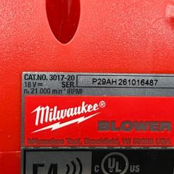 AS-IS Milwaukee FUEL 120 MPH 500 CFM 18V Lithium-Ion Brushless Cordless Handheld Blower (Tool-Only)