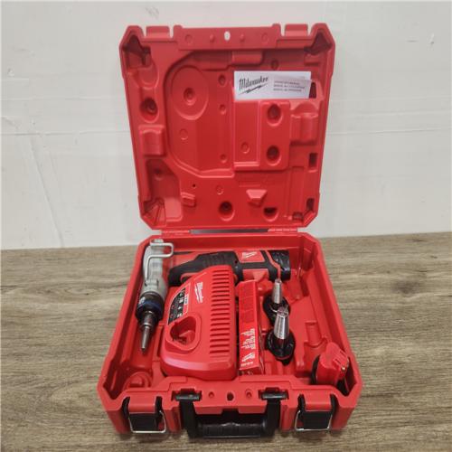 Phoenix Location LIKE NEW Milwaukee M12 12-Volt Lithium-Ion Cordless PEX Expansion Tool Kit with (2) 1.5 Ah Batteries, (3) Expansion Heads and Hard Case
